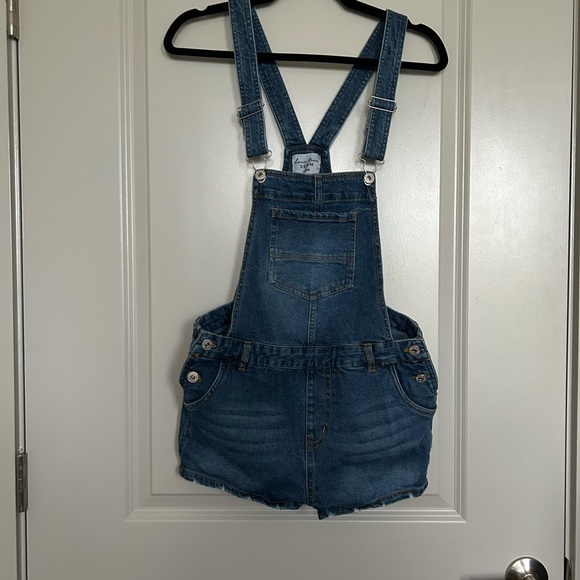 Love Tree Pants - Love Tree Denim Overalls with Adjustable Straps
